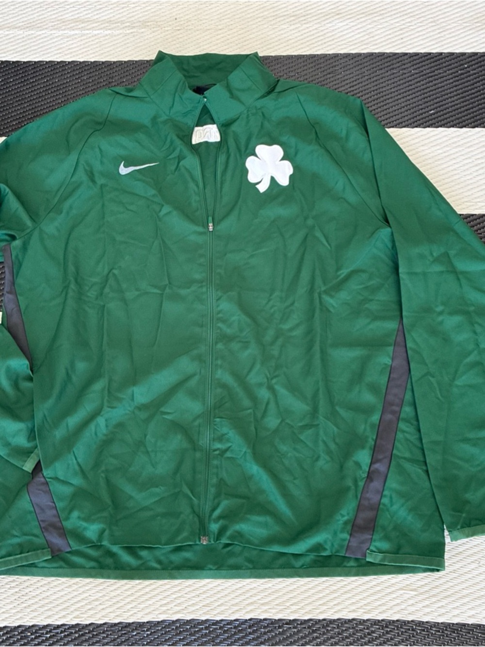 Nike Green Full-Zip shamrocks Athletic Jacket